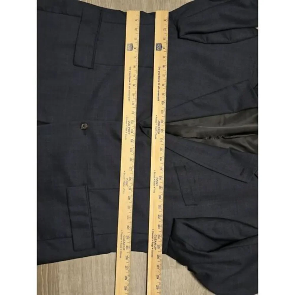 Lauren Ralph Lauren Men's Grey 100% Wool‎ 2 Button Blazer 50in Chest XXL